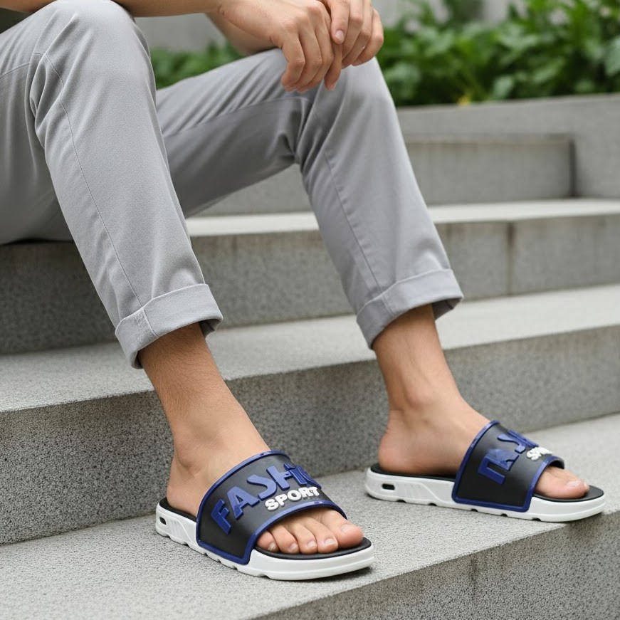 خرید آنلاین دمپایی مردانه ونیز مدل فشیون کد 08